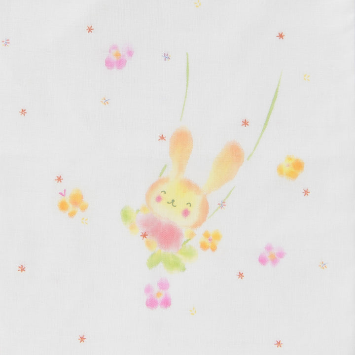 袋小　手描うさぎブランコ