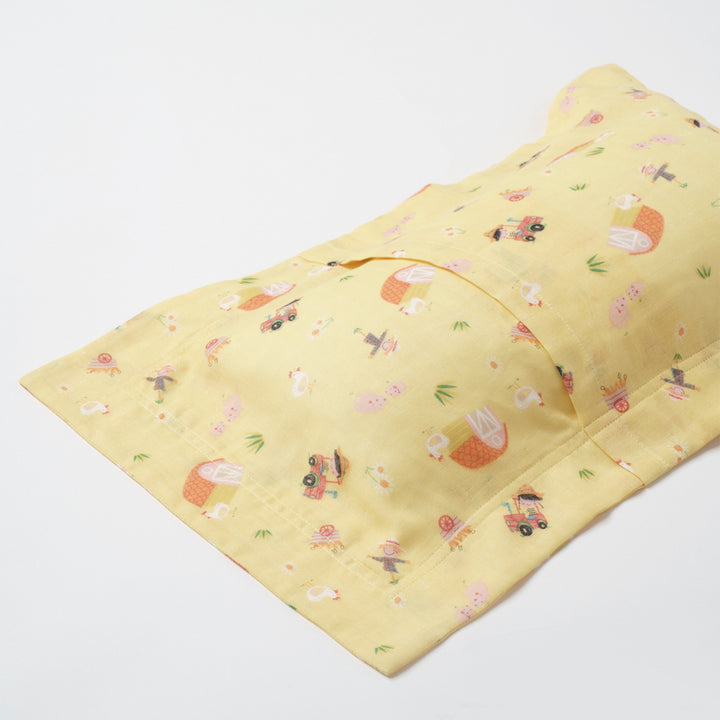 Nap Pillow Yellow Flower 