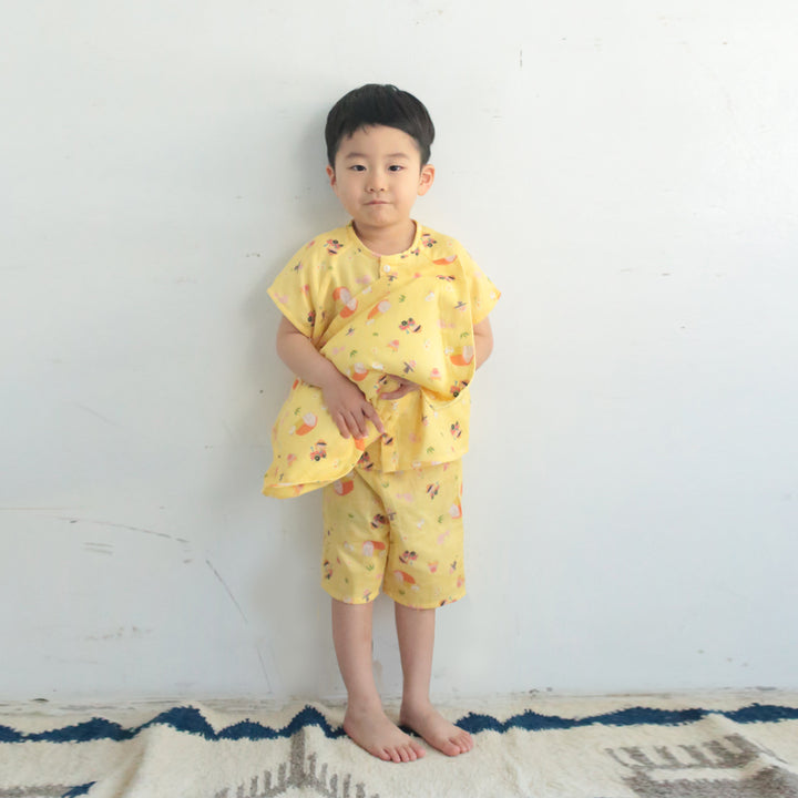 Nap Pillow Yellow Flower 