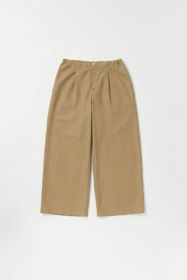 cropped pants safiran linen<br> AS0120Y716<br> khaki 