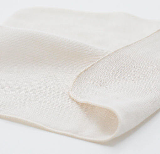 無撚糸ガーゼタオル<br>ハンカチ　