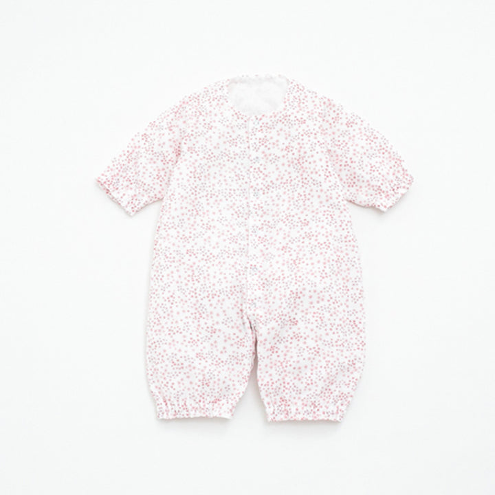 winter romper small flower 
