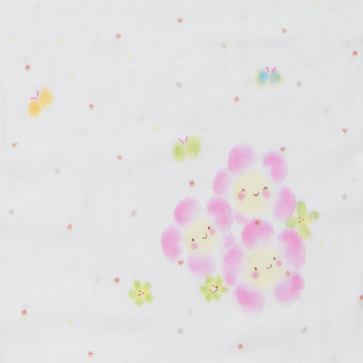 ガーゼブランケット　手描ひめ