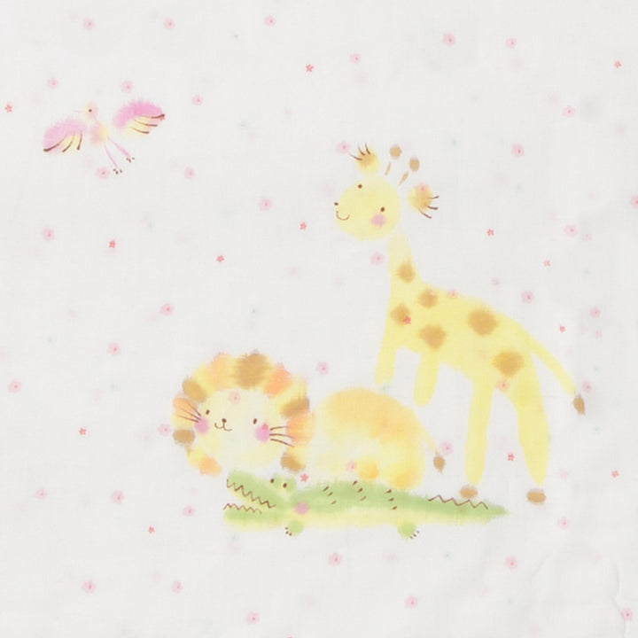 ガーゼブランケット<br>手描ジャングル