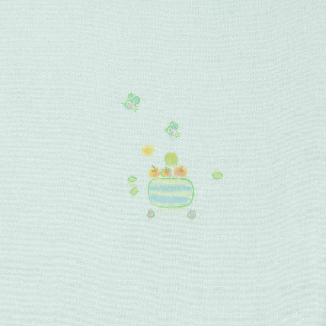 Blanket Hand Drawn Train 