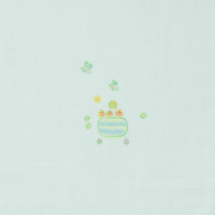Blanket Hand Drawn Train 