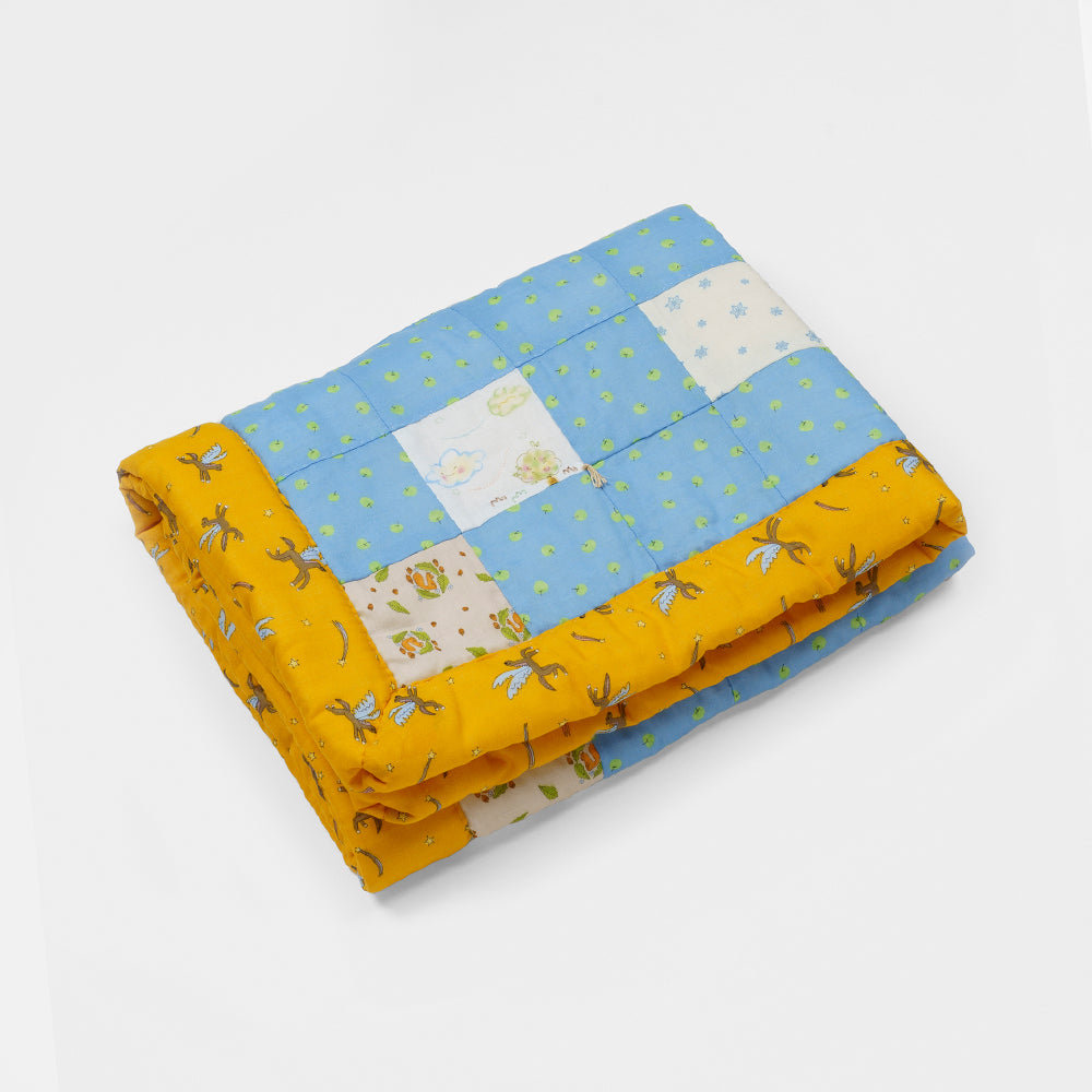 baby cotton duvet patchwork 