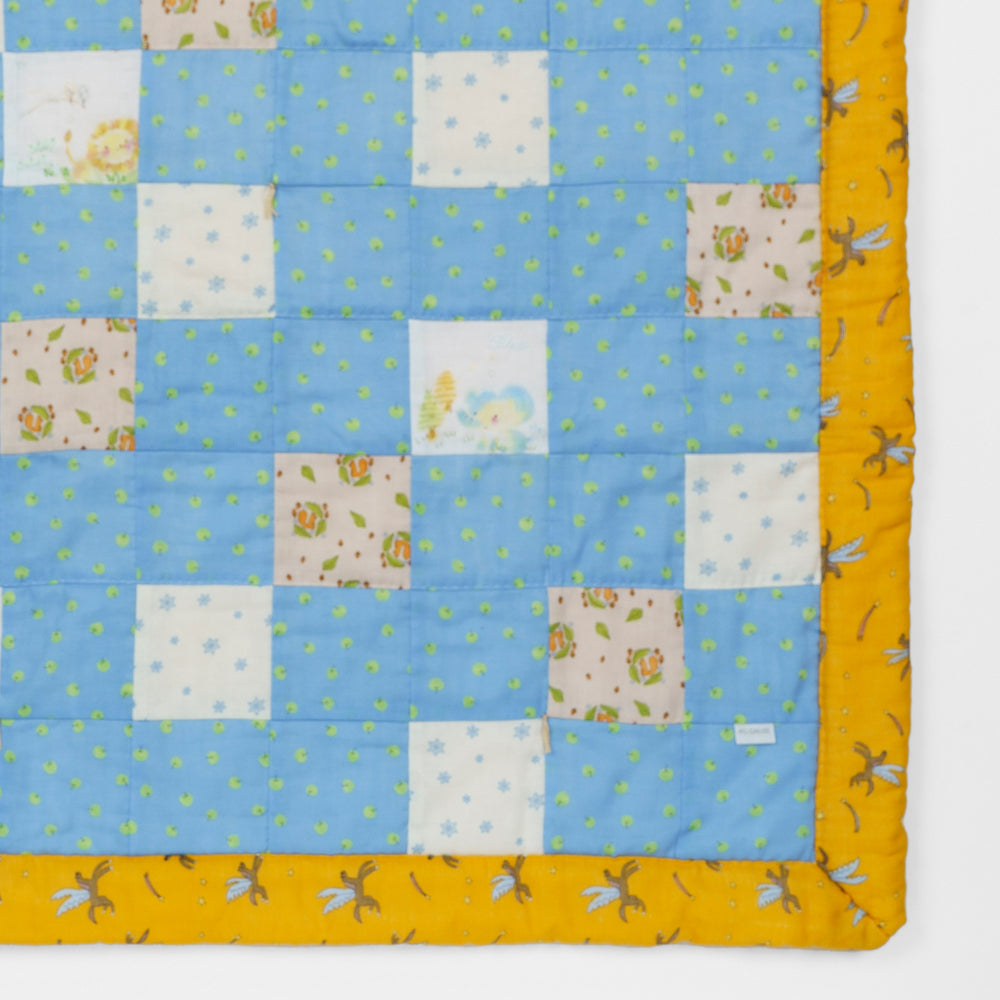 baby cotton duvet patchwork 