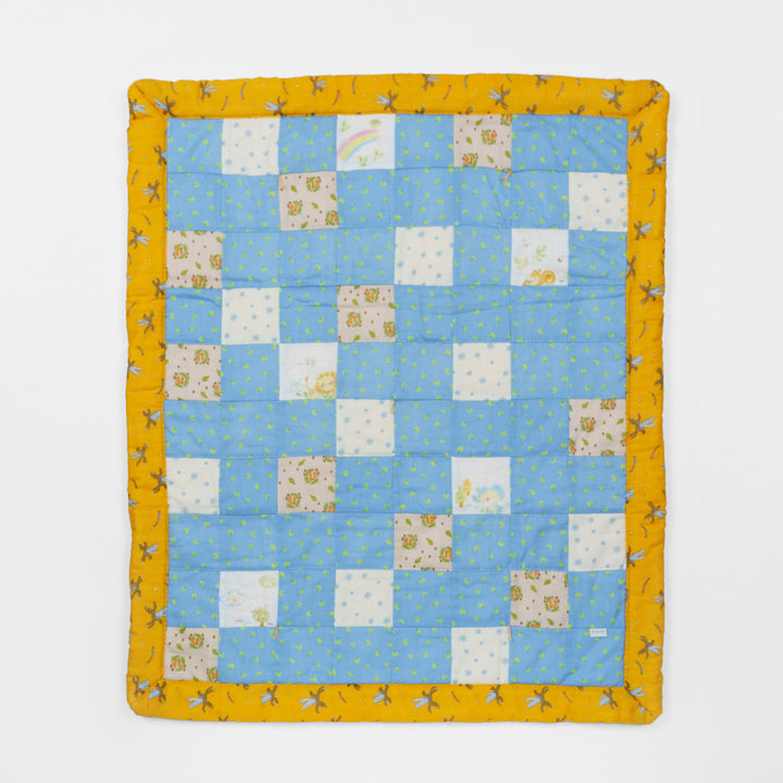 baby cotton duvet patchwork 