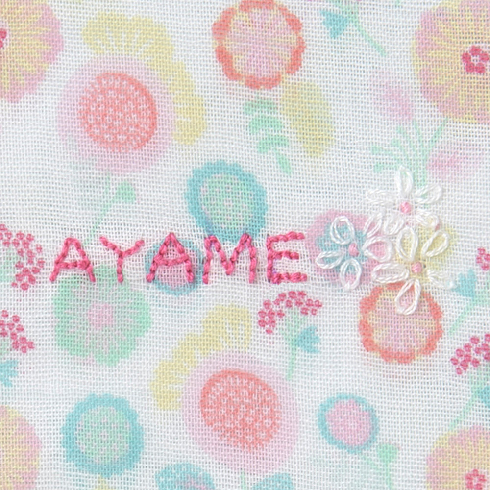 有料オプション<br>お名前刺繍　文字数