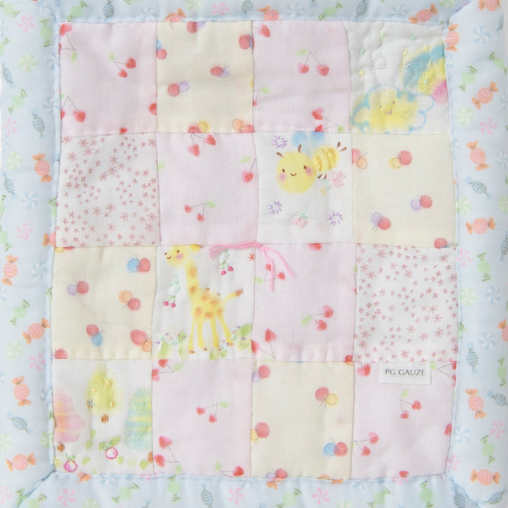 Gauze mini futon &amp; pillow rabbit 