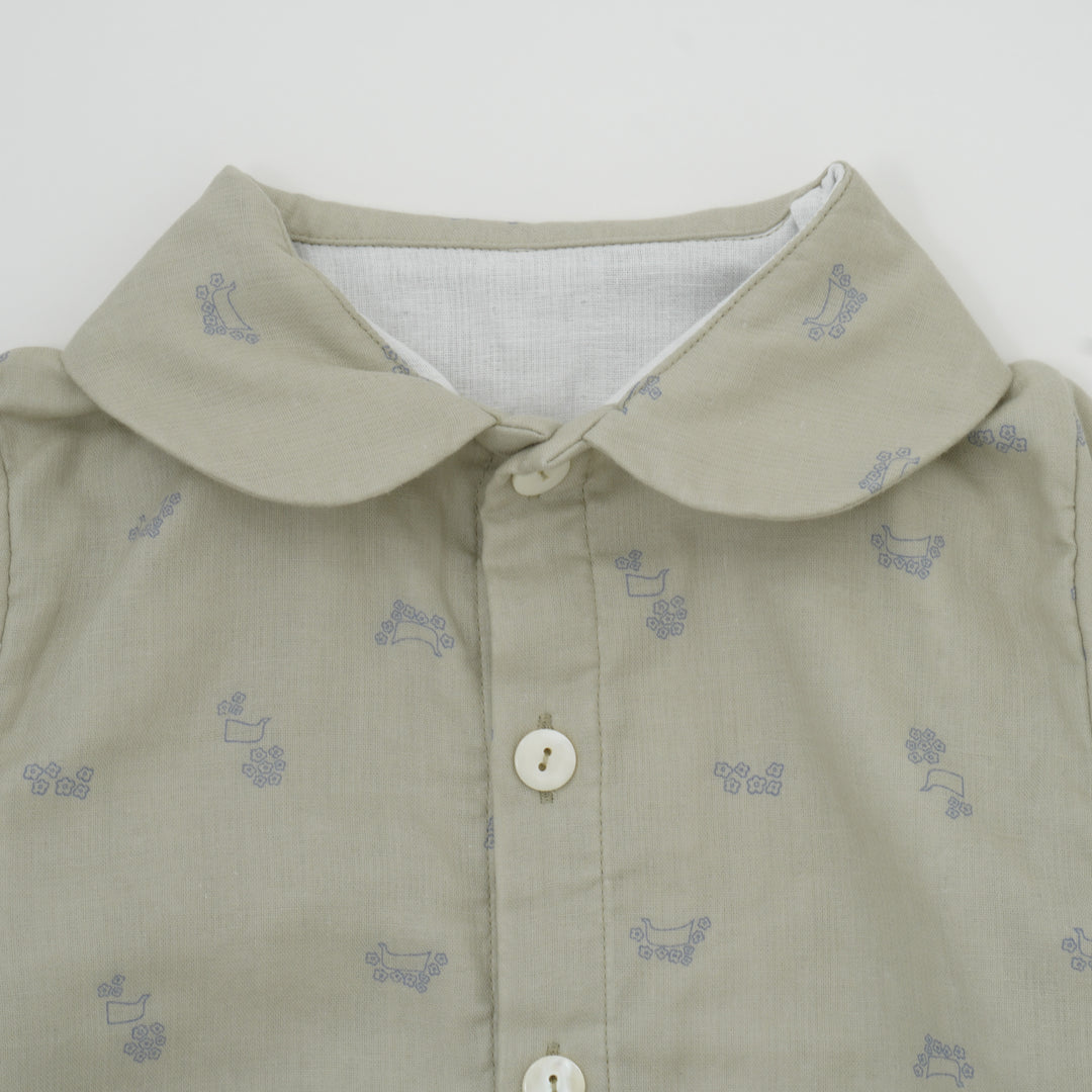 あたたかいガーゼパジャマ<br>peace<br>110-140㎝