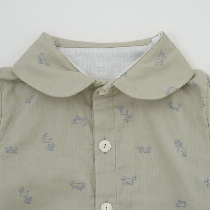 あたたかいガーゼパジャマ<br>peace<br>110-140㎝
