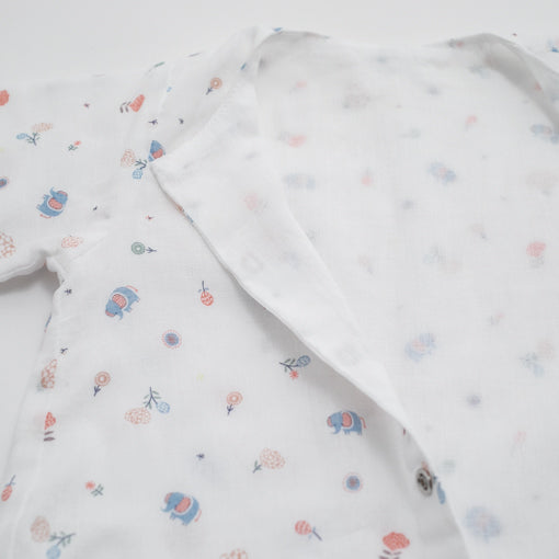 romper baby elephant 