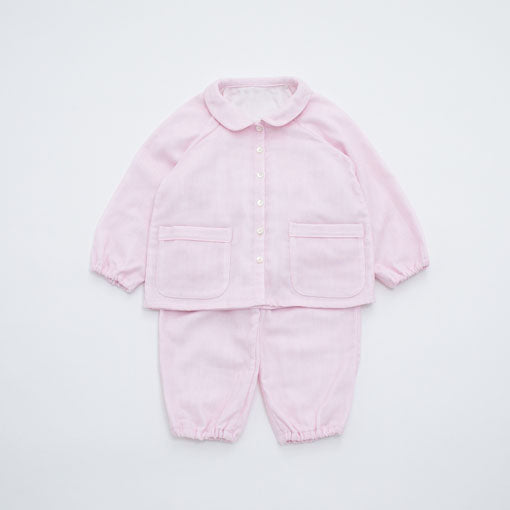 warm pajama stripes<br> 80-100cm