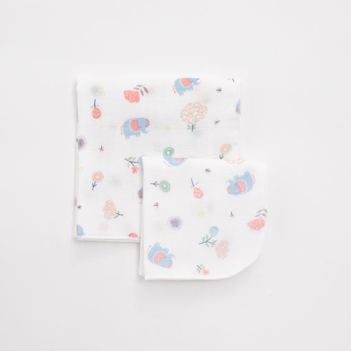 Gauze handkerchief baby elephant 