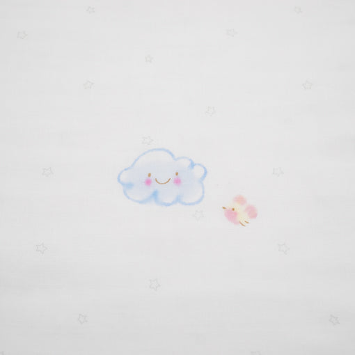 Blanket hand-drawn lion parent and child 