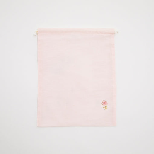 袋小　手描＆刺繍<br>うさぎ